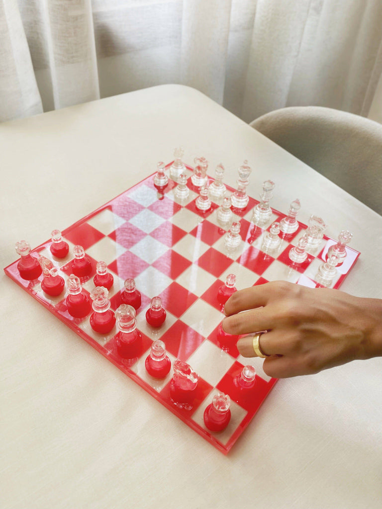 Resin Chess - Crafted Galleria